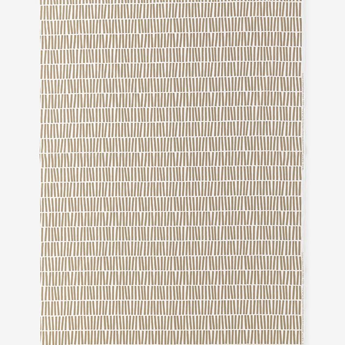 Textile sold in cuts (No.21 Plain Weave)/ Wooden Clappers White×Sand color＜50cm＞