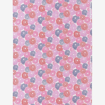 布料剪裁販售 （21號平織棉）／全菊 白色<50cm>