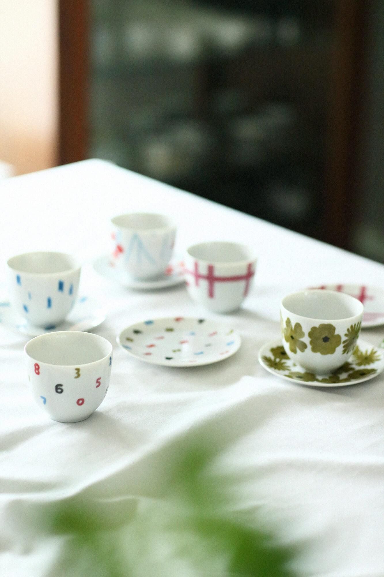 SOU・SOU原始的5个茶杯套装/多种