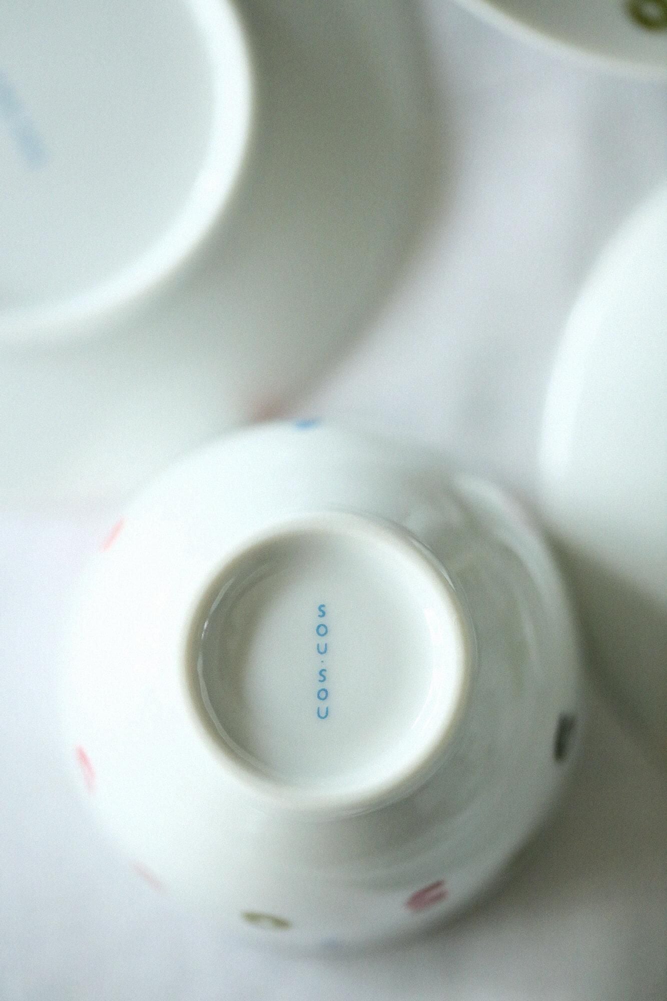 SOU・SOU原始的5个茶杯套装/多种