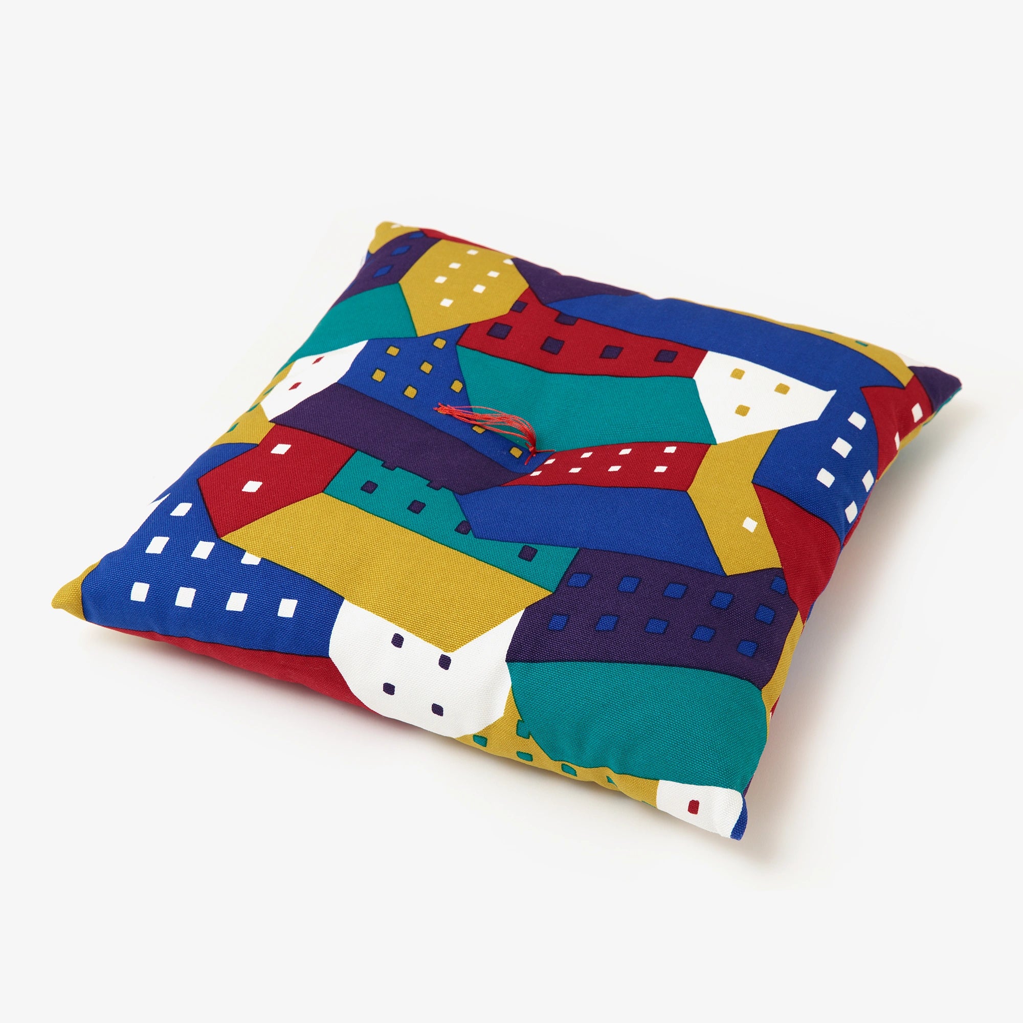 [Expédié sous 3 semaines] Coussin SOU/SOU Kyoto (toile n°8) / Kitakuni Tasai
