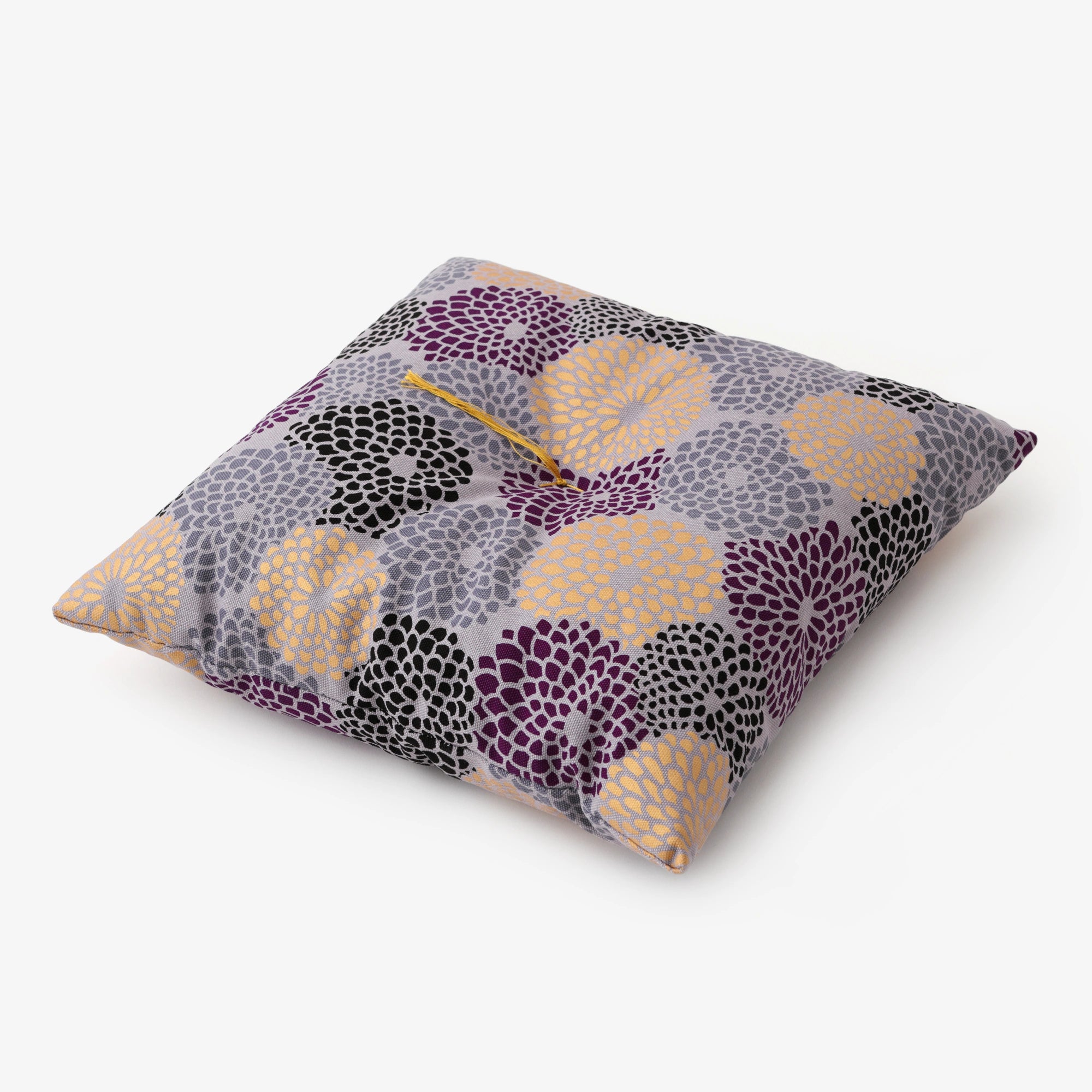 【4-6週間後発送】SOU・SOUの京座布団（8号帆布）／菊づくし 重陽（ちょうよう）