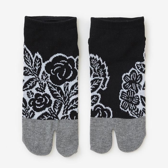 分趾襪（腳踝長度）／版畫 【男・女性用】