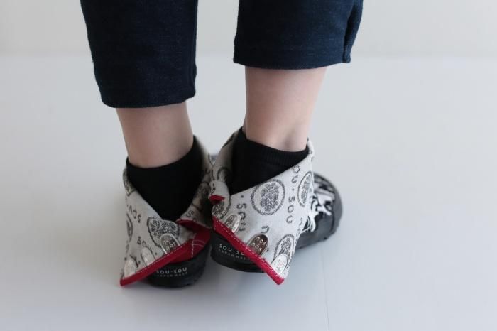 分趾襪（腳踝長度）／版畫 【男・女性用】