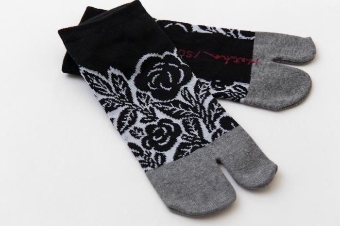 分趾襪（腳踝長度）／版畫 【男・女性用】