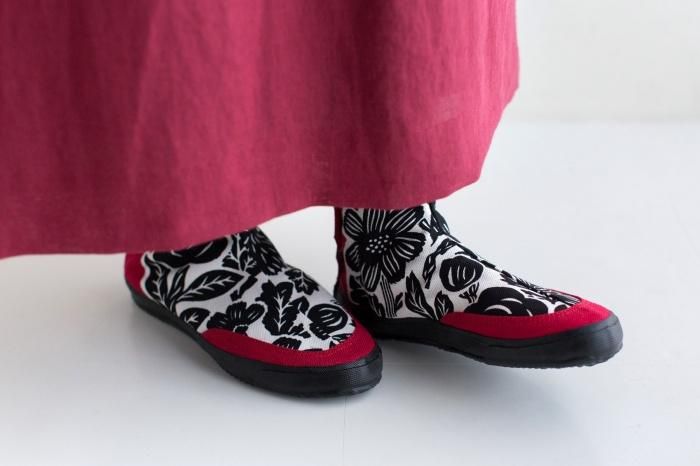 Sakimaru jikatabi/印刷（hanga）