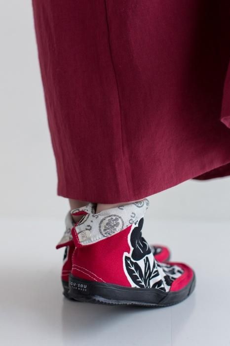 Sakimaru jikatabi/印刷（hanga）