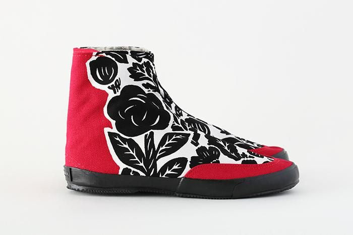 Sakimaru jikatabi/印刷（hanga）