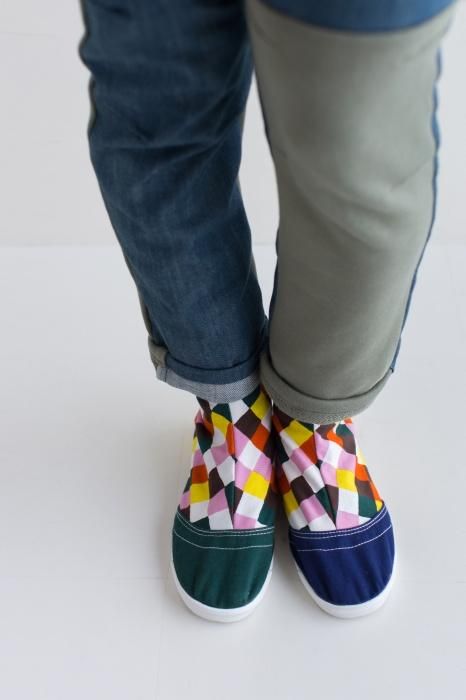 [仅在线] 5件Tabi Socks圆形脚趾 /每日（破裂）