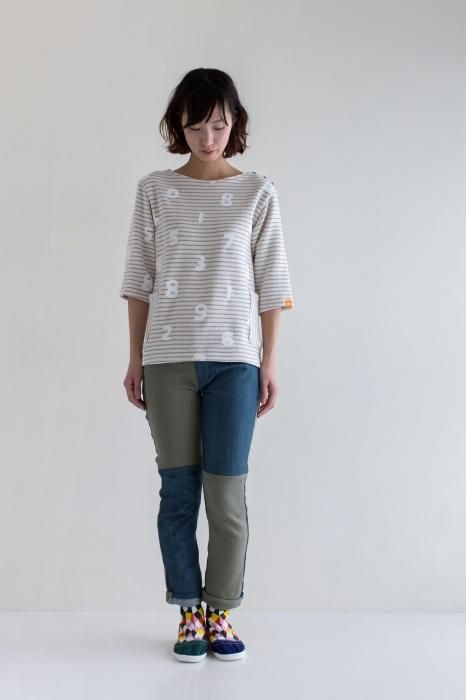 [仅在线] 5件Tabi Socks圆形脚趾 /每日（破裂）