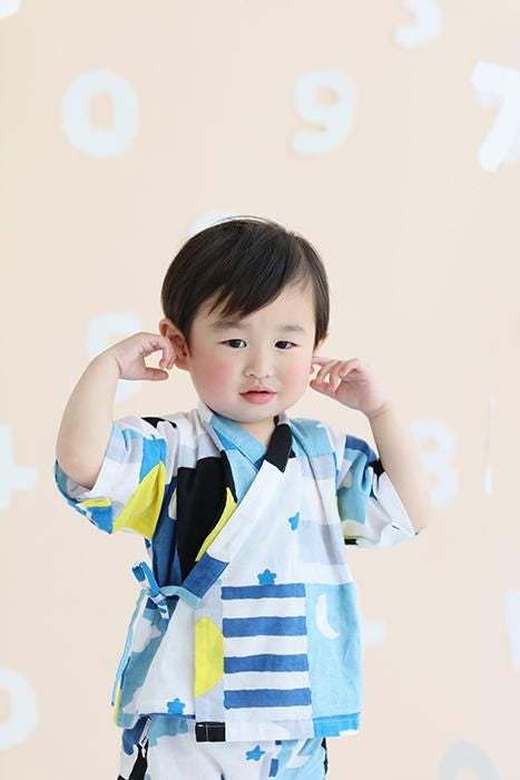 新品sou・souこどもじんべい　そすう紺色140 新品sou・souこどもじんべい そすう紺色140 新品sou・souこども