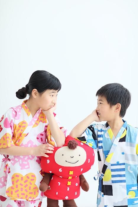 ●いせもめん こどもじんべい／つきとほし