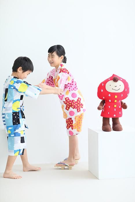 ○いせもめん こどもじんべい／つきとほし