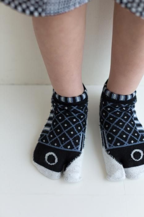 ●Tabi Socks for Kids Low-cut / Carp Streamer【S・M・L】