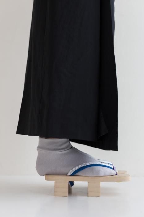 스트레치Tabi 양말,면, 일반/Ginnezu *안티 슬립