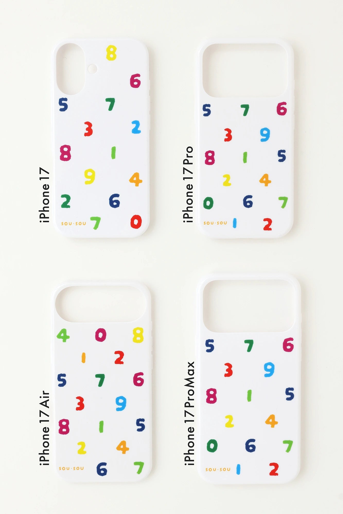 iPhone_17series テキスタイルカバー／SO-SU-U いろいろ