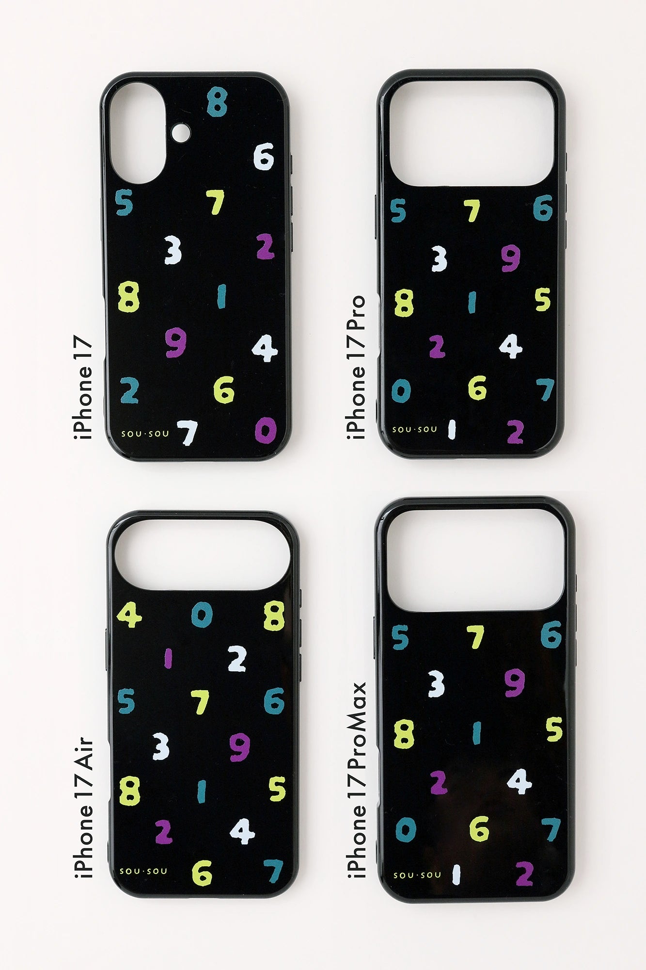 iPhone_17series テキスタイルカバー／SO-SU-U 四味濡羽色（よつみぬればいろ）