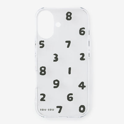 iPhone_17series テキスタイルカバー／クリア・SO-SU-U 濡羽色（ぬればいろ）