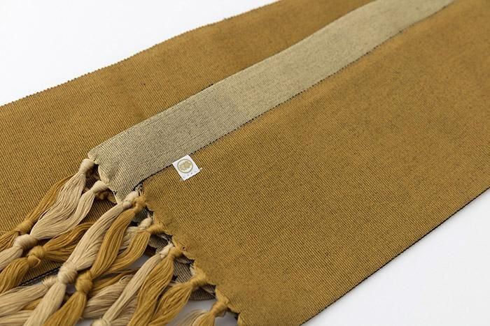 和服紐帶 /黃唐茶×亞麻色