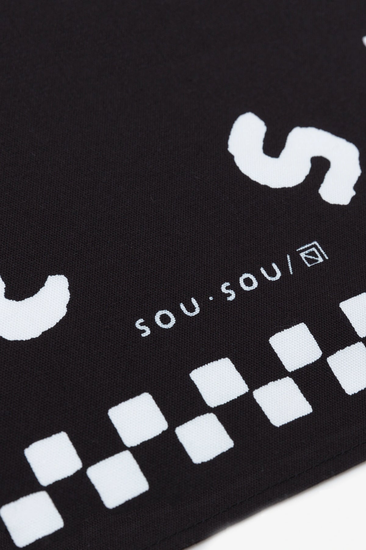 SOU・SOU ×Arakawa Masujiro Furoshiki (Medium) / SO-SU-U Black