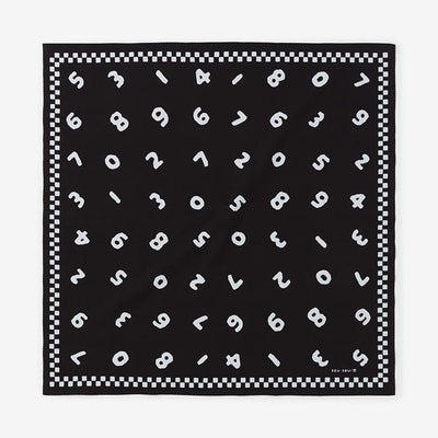 SOU・SOU ×Arakawa Masujiro Furoshiki (Medium) / SO-SU-U Black