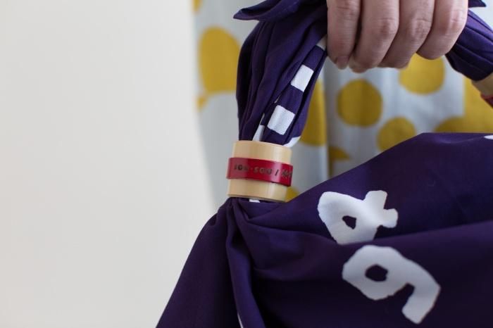 SOU・SOU ×荒川益次郎商店風呂敷（中）／ SO-SU-U十數 紫藍色