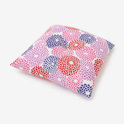 SOU・SOUKyoto Cushion（21 Count Plain Weave）／Chrysanthemum White【※Delivery in 3 weeks】