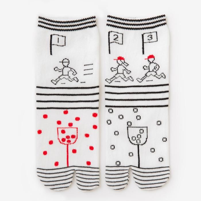 어린이 타비양말 보통길이/괜찮습니까? [작은, 중간, 큰]