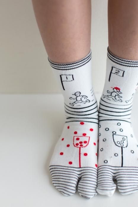 어린이 타비양말 보통길이/괜찮습니까? [작은, 중간, 큰]