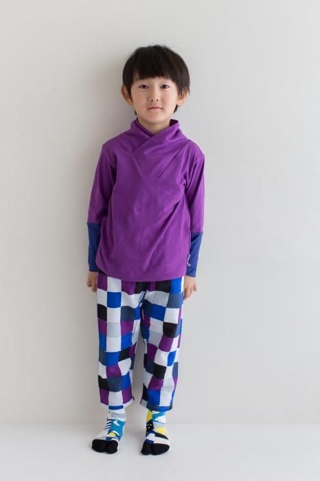 어린이 타비양말 보통길이／달과별 [중소, 중간, 대형]