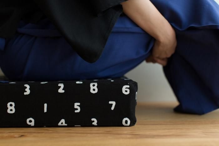 Box Cushion／SO-SU-U wet feather color (NuBaiiro) [※DeliveryApproximately 3 weeks]