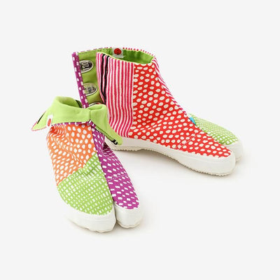 ●兒童分趾足袋鞋／點線 宮美3