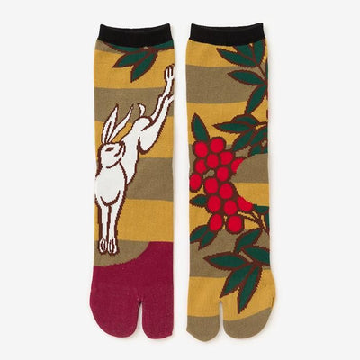 Tabi Socks (Mid-calf)／Treasure Hunt of Smiling Messenger【Men・Women】