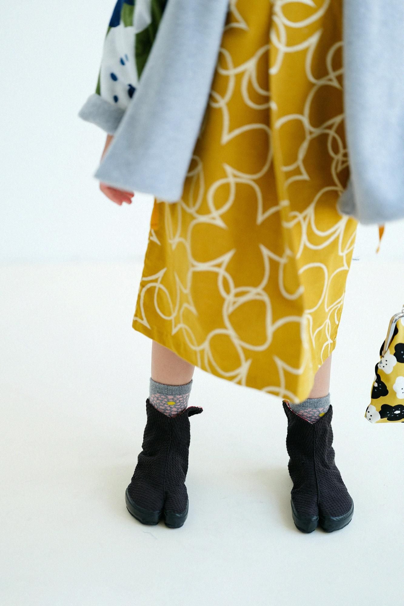 ● 어린이 Tabi 양말/Sashiko Makkuro 2