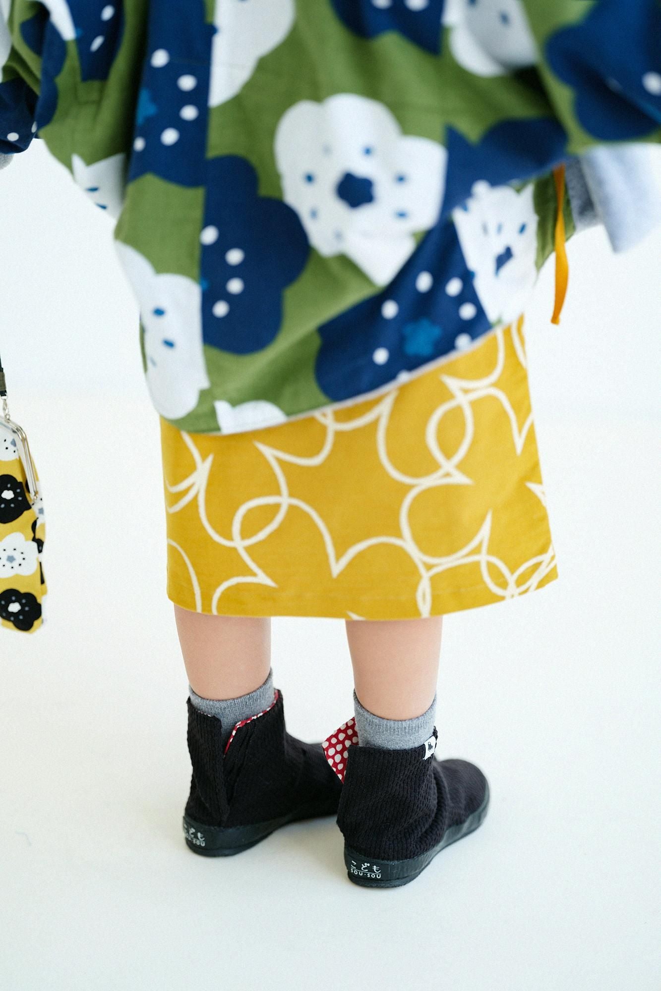 ● 어린이 Tabi 양말/Sashiko Makkuro 2