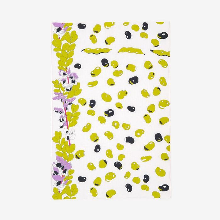 伊勢木綿 textile手ぬぐい（ひめ丈）／空豆