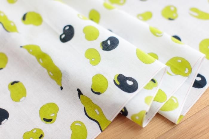 Isemomen Cotton Textile Handkerchief / Broad Bean