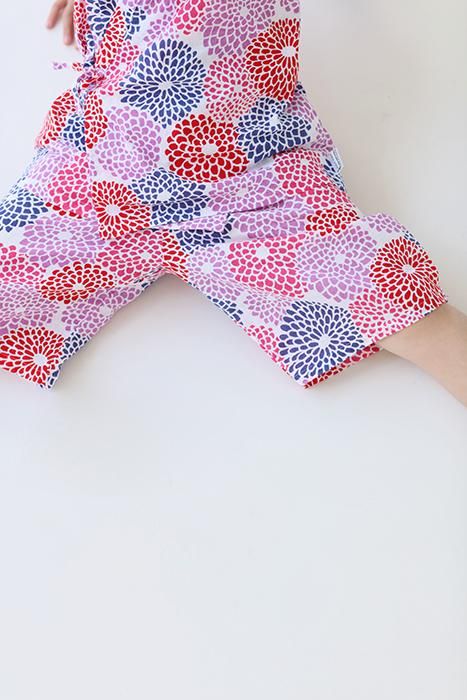 ●이세모멘 어린이 진베/ 나는 바쁘다 흰색