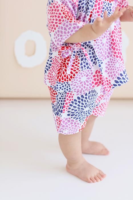 ●이세모멘 어린이 진베/ 나는 바쁘다 흰색