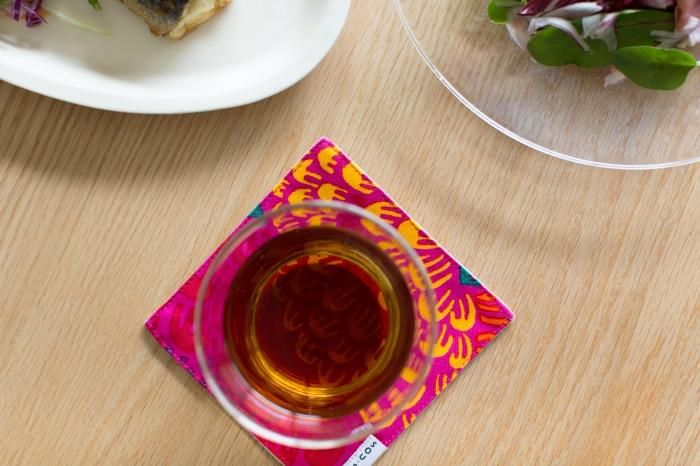 Cotton Teacup Saucer / Kenran