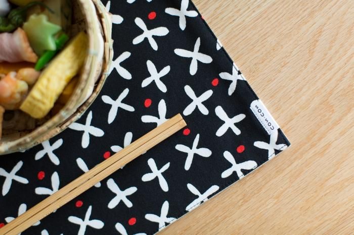 Luncheon Mat / Suzushiroso Black​ ​