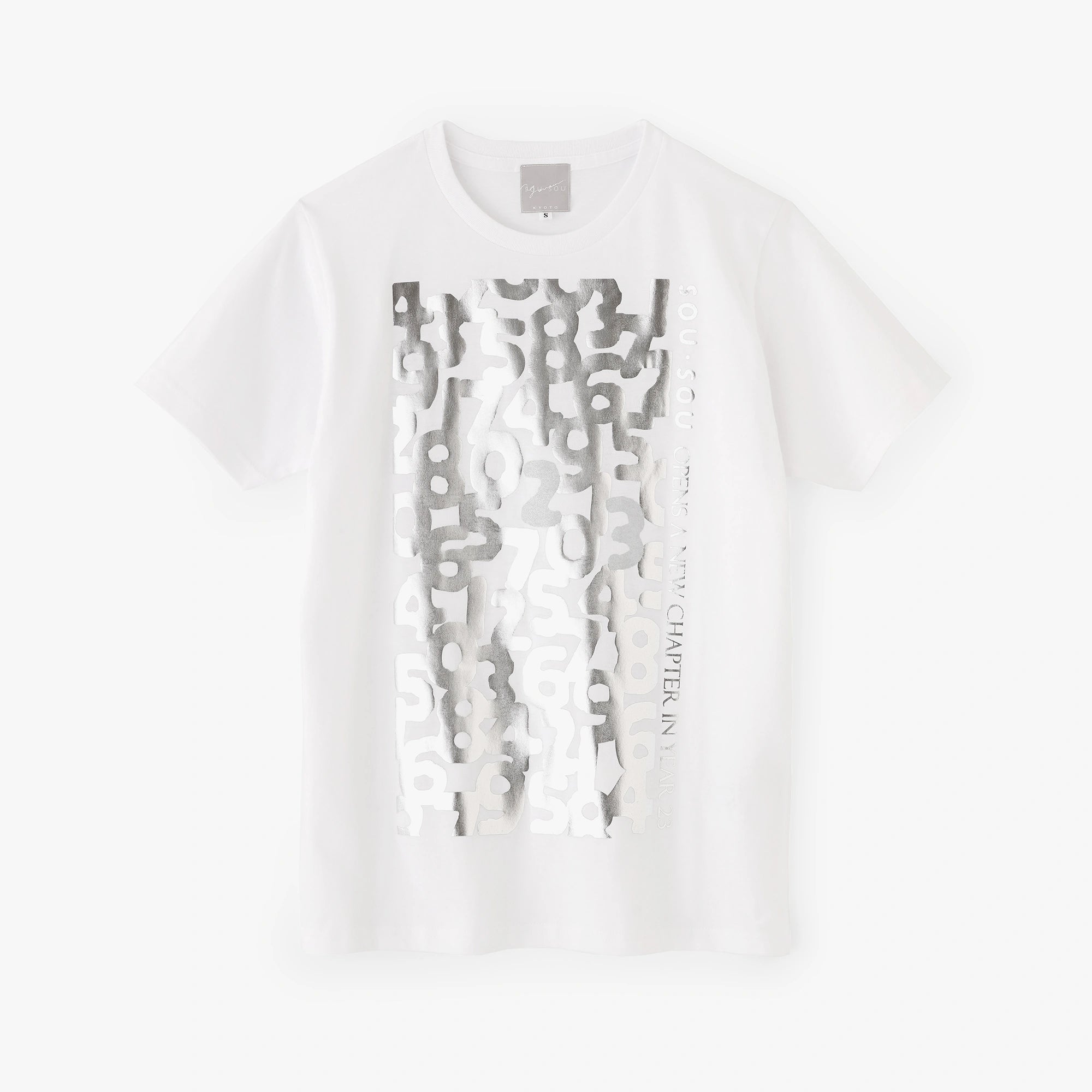 [Expédition prévue vers le 7 juillet] T-shirt à manches courtes du 23e anniversaire [5.0]/Blanc
