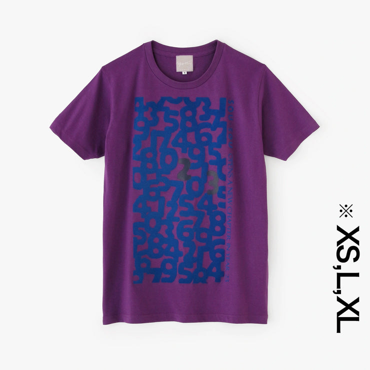【8月中旬左右發送】23rd Anniversary 短袖T-Shirt[5.0]／紫色