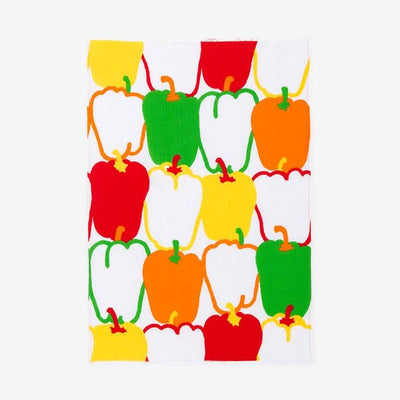 伊勢木棉手巾（短版）/ 甜椒