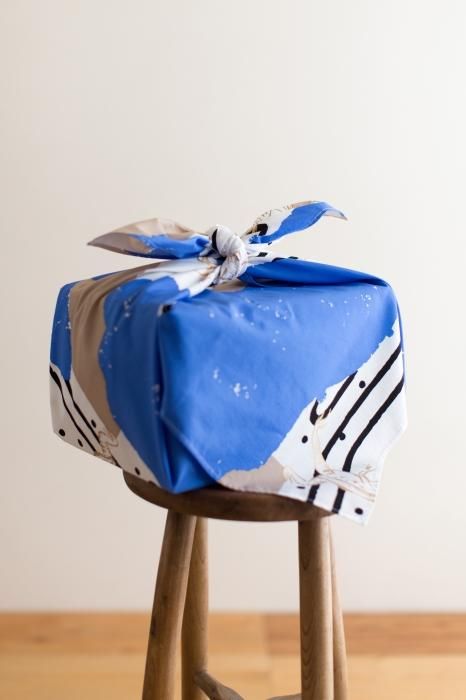 Hand-printed Furoshiki (Large) / Choju-giga Between Clouds
