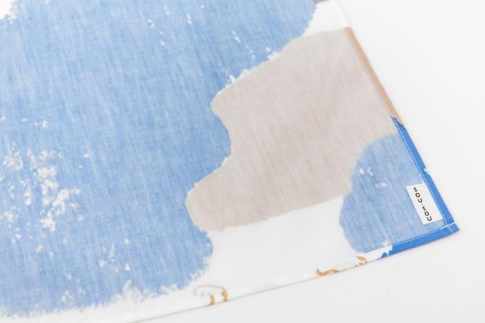 Hand-printed Furoshiki (Large) / Choju-giga Between Clouds