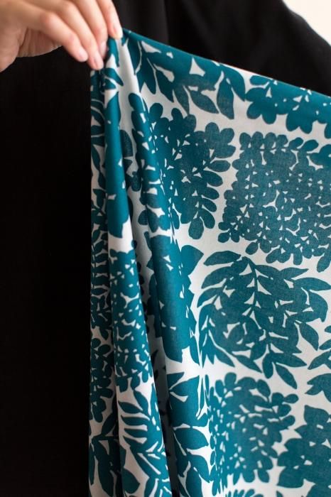 布料剪裁販售 （21號平織棉）／花市松（Hanaichimatsu）<50厘米