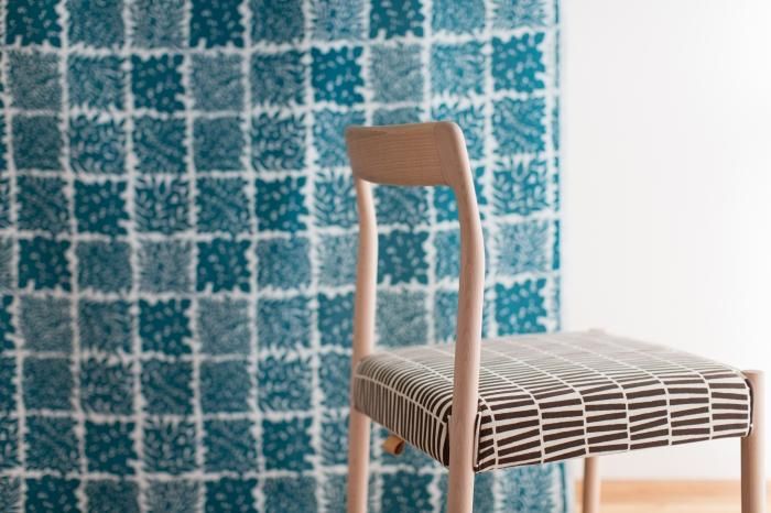 布料剪裁販售 （21號平織棉）／花市松（Hanaichimatsu）<50厘米