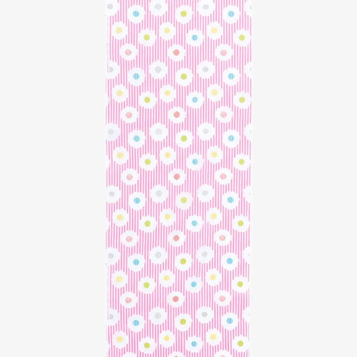 テキスタイル計り売り （伊勢木綿：特岡）／白菊 撫子色（しらぎく なでしこいろ）＜50cm＞