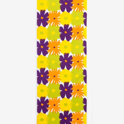 Textil nach Gewicht verkauft (Ise Momen: Tokuoka) / Großzügiger und farbenfroher Tropentextil (Nettai) <50 cm>